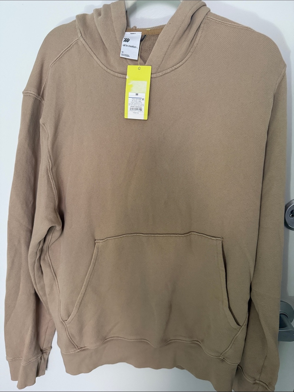 all in motion Women’s Pullover Hoodie in Tan